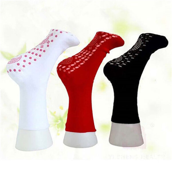 Self Heating Socks Health Massage Socks Self Heating Middle Tube Thickened Warm Foot Socks Hot Moxibustion Cold Proof Socks - Image 5