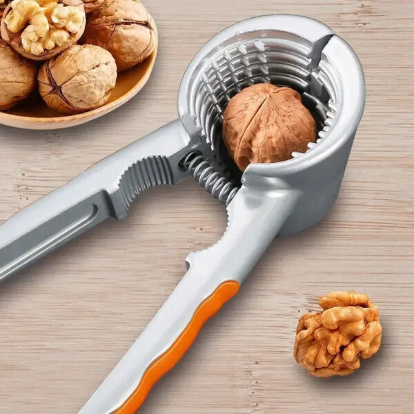 Walnut Clip Crack Almond Walnut Hazel Filbert Nut Kitchen Nutcracker Sheller Clip Gadgets Pecan Hazelnut Crack Clip Clamp Plier - Image 2