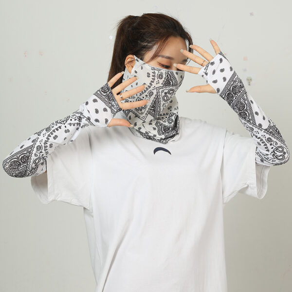 Summer Outdoor Ice Silk Sunscreen Scarf Motorcycle Neck Cover Sports Magic Bandana Riding Mask - Image 5