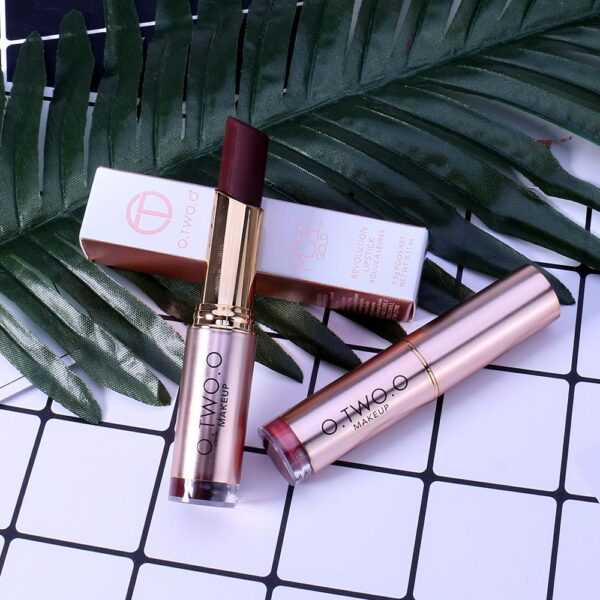 O.TWO.O Makeup Matte Lipstick 20Colors Vevet Long Lasting Kissproof All Day Lipstick Best Selling - Image 5