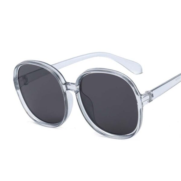 New Round Frame Sunglasses Women Retro Brand Designer Brown Black Oversized Lady Sun Glasses Female Fashion Outdoor Driving - Image 5