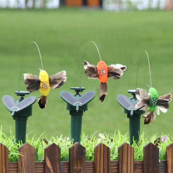 Solar Butterfly, Hummingbird, Horticulture, Countryside Mall, Shop Decoration Toys, Electric Flying Simulation Butterflies - Image 2