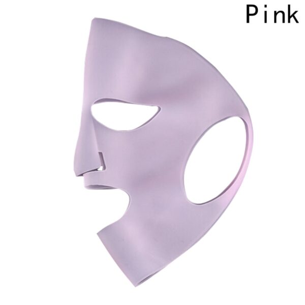 Reusable Silicone Face Mask Cover Prevent Mask Essence Evaporation Speed Up Better Absorption Moisturizing Facial Mask Cover - Image 5
