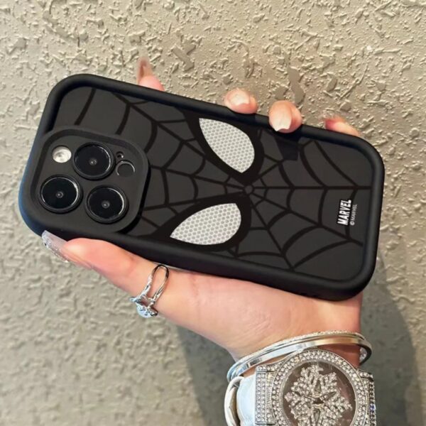 Spider Man iPhone 14 Promax Matte Silicone Soft Case for Apple Phone Case - Image 4