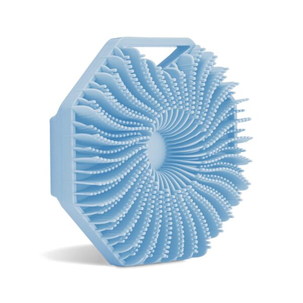 Soft Silicone Body Scrubber Bath Brush With Ergonomic Handle Portable Shower Massage Cleaning Exfoliating Home Tool - Image 7