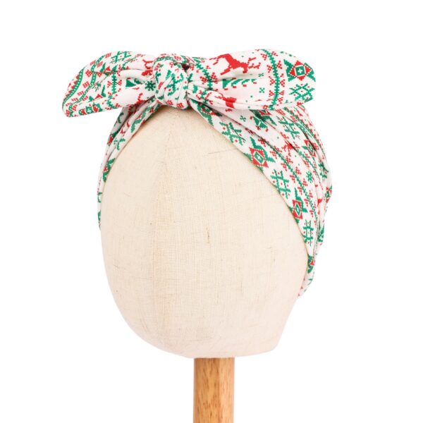 Christmas Children's Hat Amazon New Bow Baby Headband Hat European and American Baby Decorative Hat - Image 7