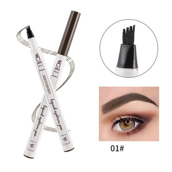 4 Colors 4 Head eyebrow pencil microblading eyebrow tattoo pen for brwi eyebrows shades makeup cosmetics sourcil eye brow pencil - Image 7