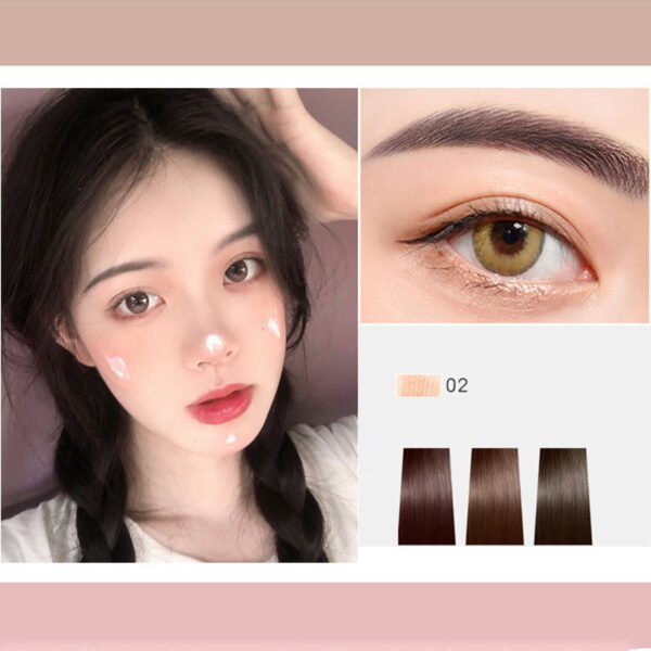 Four-Headed Bifurcated Eyebrow Pencil Simulation Wild Liquid Eyebrow Pencil Durable Waterproof Sweat-Proof And Easy To Color - Image 7
