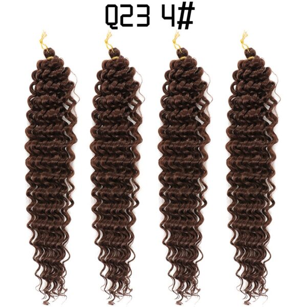 African crochet hair wig Deep Wave hair Latin American curly braided hair fluffy - Image 11