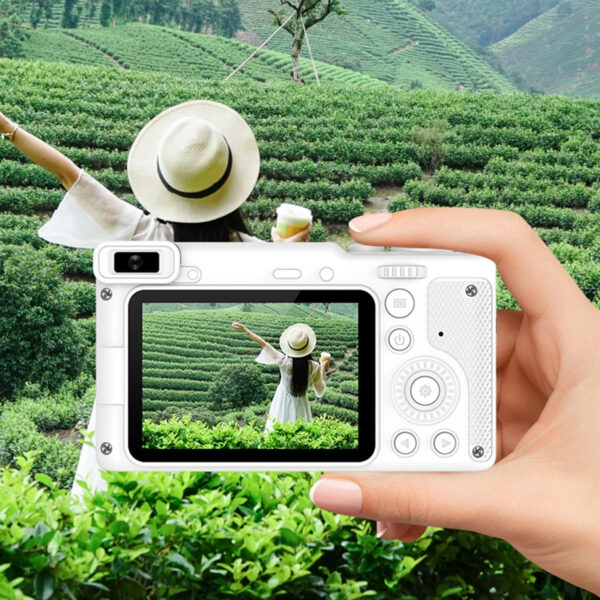 1080p Digital Cameras 40MP Front And Rear Camera 8X Digital Zoom Children Gift Recording Videos Student Camera With Bracket - Image 5