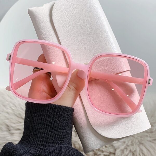 Rice nail square sunglasses Women's shades gradient trend UV protection - Image 5