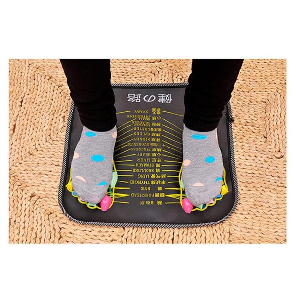 Reflexology Walk Stone Foot Leg Pain Relieve Relief Walk Massager Mat Health Care Acupressure Mat Pad massageador - Image 3