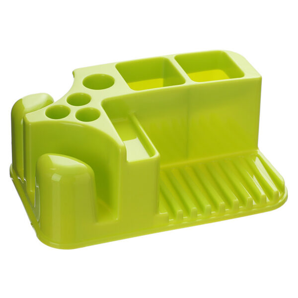 Toilet Toothbrush Rack Free Punch Brushing Cup Mouthwash Cup Holder Toothbrush Toothpaste Rack Toothware Storage Rack - Image 6