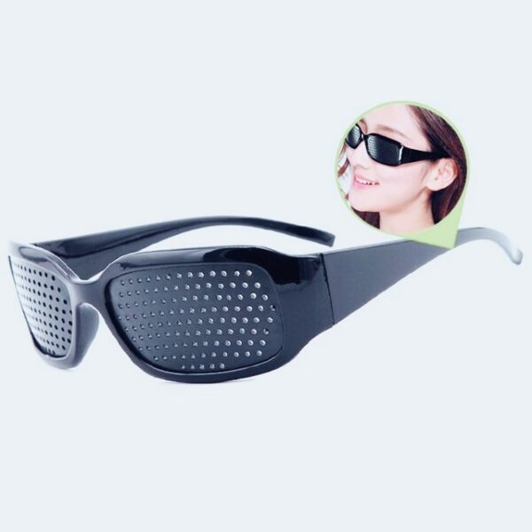 Cycling Eyewear Pin Hole Sunglass Eye Training Glass Pinhole Glasses Camping Unisex Eyeglasses Exercise Outdoor Improve Eyesight