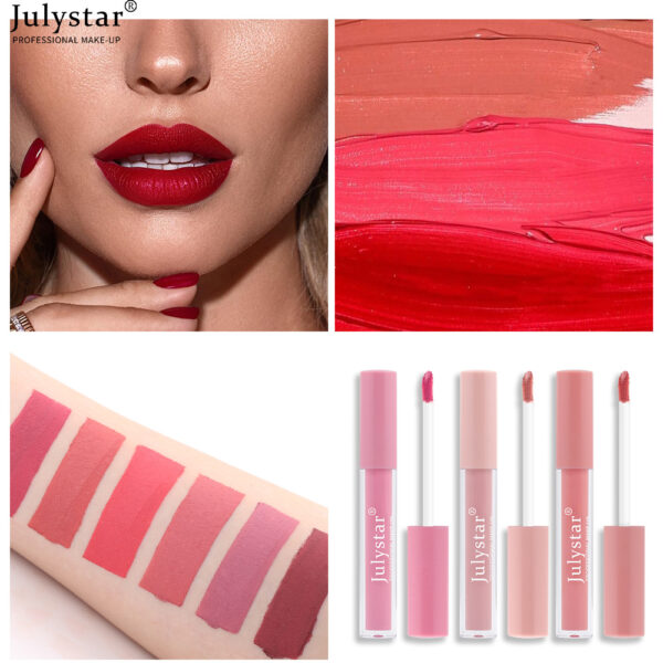 Fog Matte Makeup Free Ice Cream Lip Glaze Velvet Does Not Stick To Lip Mud - Image 3