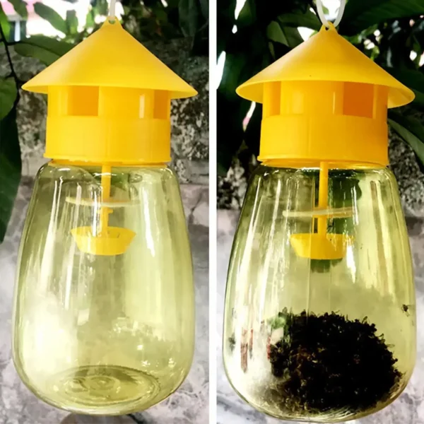Fruit Fly Trap Killer Plastic Drosophila Trap Anti Fly Fruit Fly Killer Catcher Orchard Insect Trap Pest Control Products Drop - Image 4