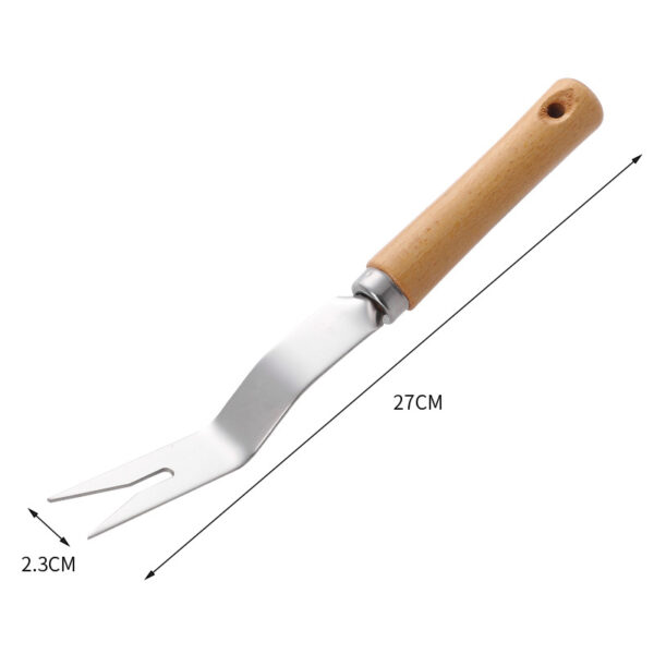 Household Weeding And Digging Grass And Wild Vegetables Practical Ripper Rooter Transplanting Seedling Shovel Manual Weeding Drafter - Image 5