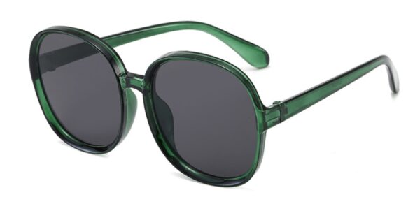 New Round Frame Sunglasses Women Retro Brand Designer Brown Black Oversized Lady Sun Glasses Female Fashion Outdoor Driving - Image 7