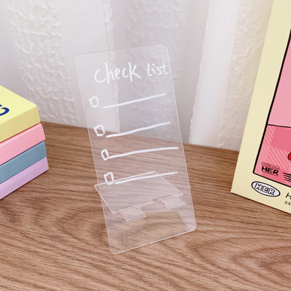 New Wooden Mini Bracket Universal Mobile Phone Bracket Creative Cute Mini Flat Bracket Small Easel - Image 11