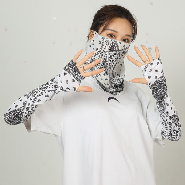 Summer Outdoor Ice Silk Sunscreen Scarf Motorcycle Neck Cover Sports Magic Bandana Riding Mask - Image 6
