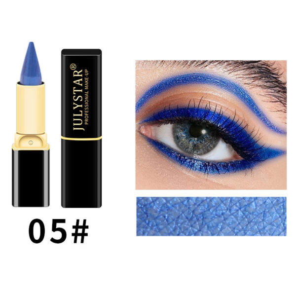 New Colorful Easy Coloring Non Staining Eyeliner Waterproof Non Fading Eyeliner Paste Pen - Image 6