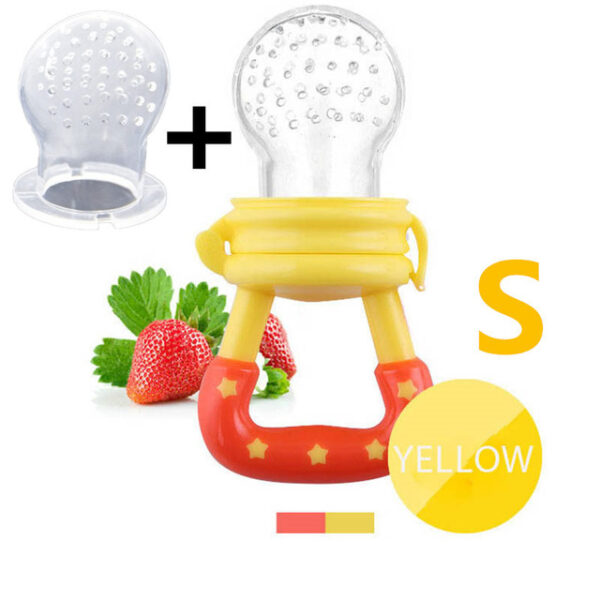 Fresh Food Nibbler Baby Pacifiers Feeder Kids Fruit Feeder Nipples Feeding Safe Baby Supplies Nipple Teat Pacifier Bottles - Image 13