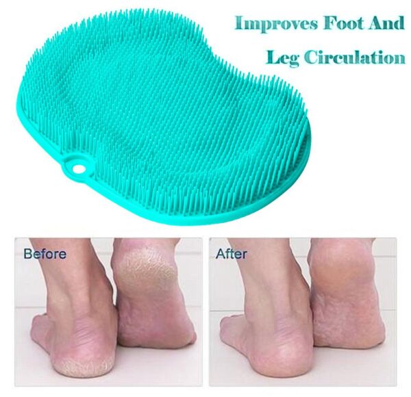 Pregnant Women Without Bend Over Shower Foot Massager Scrubber Cleaner Washing Massage Tools Pad Mat Elderly Feet Cleaning Brush - Image 5