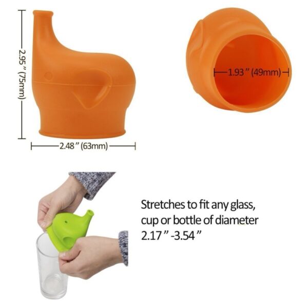 New Baby Feeding Cups Fashion Baby Drinkware Stainless Steel Sippy Cups For Toddlers & Kids With Silicone Sippy Cup Lids Solid - Image 6