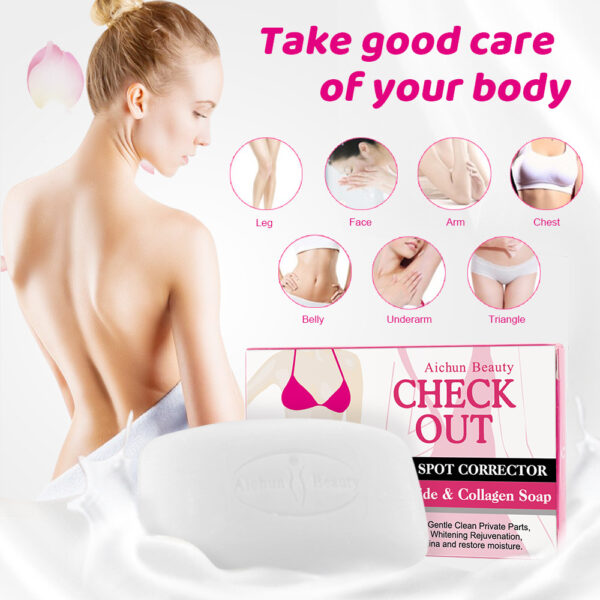 Handmade Soap Triangle Moisturizing Brightening Pink 40g Handmade Soap Whitening Soap - Image 3