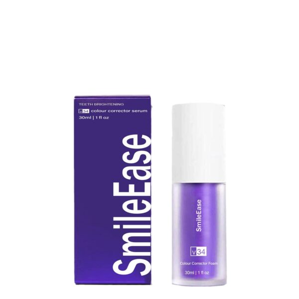 HISMILE V34 Purple Toothpaste Colour Corrector Teeth For Teeth Whitening Brightening Reduce Yellowing Cleaning Tooth Care 30ml - Image 5
