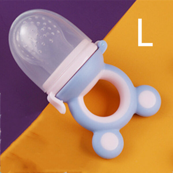 Baby products baby pacifier fruit and vegetable silicone baby nutrition fruit and vegetable mesh bag complementary food feeder - Image 12