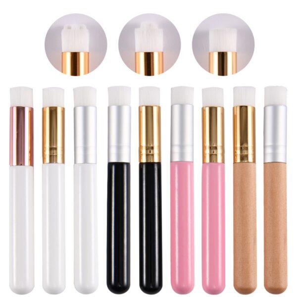 Washing Nose Brush Gods Deep Clean Pores Blackheads Convenient Fine Soft Bristles Manual Beauty Cleaning Flat Head Cleansing Brush - Image 4