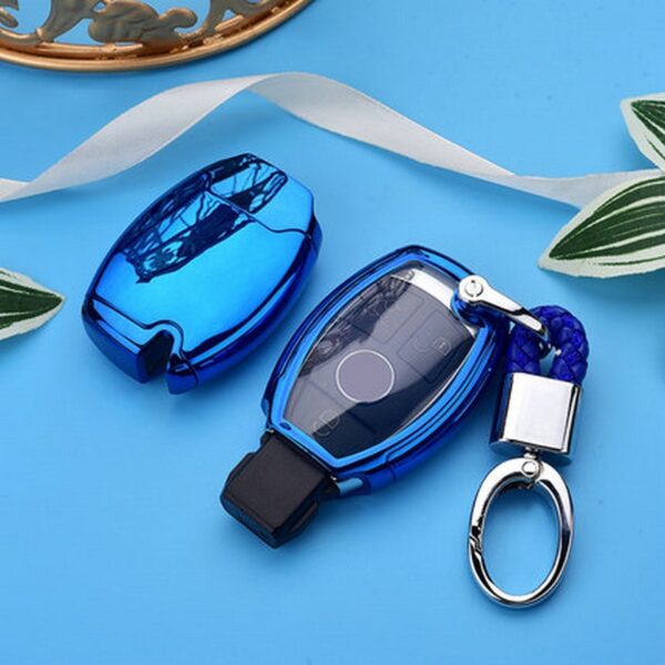 Hight quality PC+TPU key case cover Key case protective shell holder for Mercedes benz A B R G Class GLK GLA w204 W251 W463 W176 - Image 17