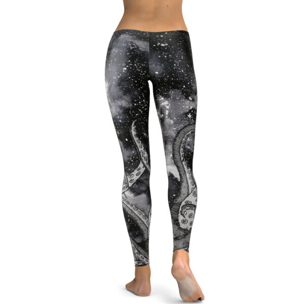 New Style Leggings Women Galaxy Space Legging Fitness Digital Print Slim Elastic Workout Plus Size Pants Legins - Image 3