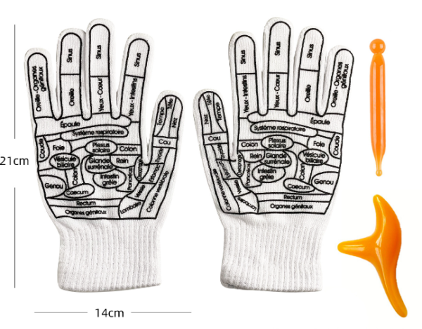 Reflexology Socks Women Foot Massage Meridian Acupoint Reflex Area Acupoint Socks And Foot Acupoint Illustration Socks for Foot - Image 10