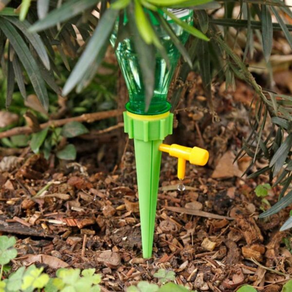 Auto Drip Irrigation Plant Self Watering Adjustable Stakes Device Automatic Watering Spikes System Bottle Drip Irrigation - Image 3