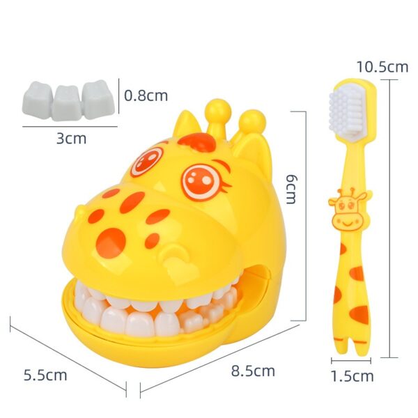 Teeth Model Doctor Toy Teeth Model Accessories Fun Interactive Family Dentist Set Toy - Image 2