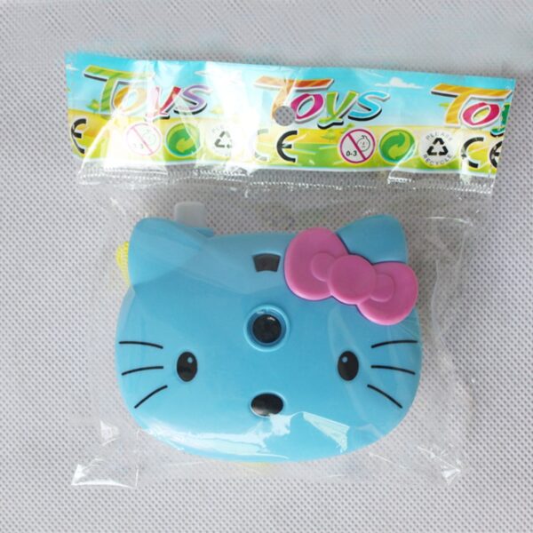 1pcs Cute Hello Kitty Light Projection Camera Children Educational Toys For Kids Projection Cartoon Pattern Camera Children Gift - Image 6
