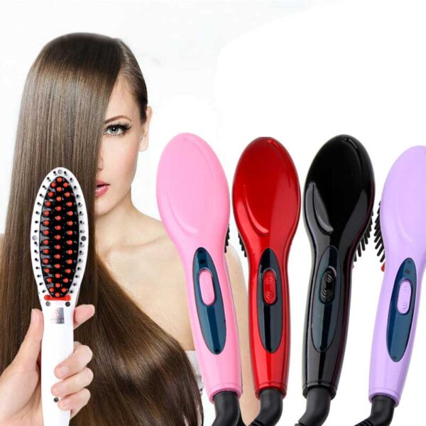 Electric hair straightener brush Hair Care Styling hair straightener Comb Auto Massager Straightening Irons SimplyFast Hair iron - Image 6
