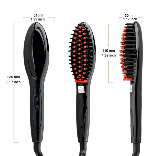 Electric hair straightener brush Hair Care Styling hair straightener Comb Auto Massager Straightening Irons SimplyFast Hair iron - Image 5