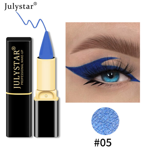 Long-Lasting Eyeliner Waterproof And Oil-Resistant Not Easy To Smear Long-Lasting Quick-Drying Sweat Does Not Smudge Color Eyeliner - Image 6