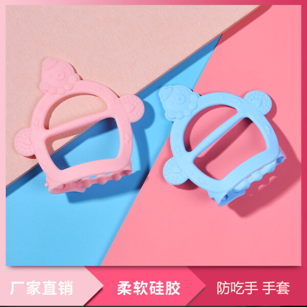 New Teething Glove Silicone Baby Nursing Teether Pacifier Newborn Dental Care Durable Child Sucking Fingers Thumb Teether - Image 2