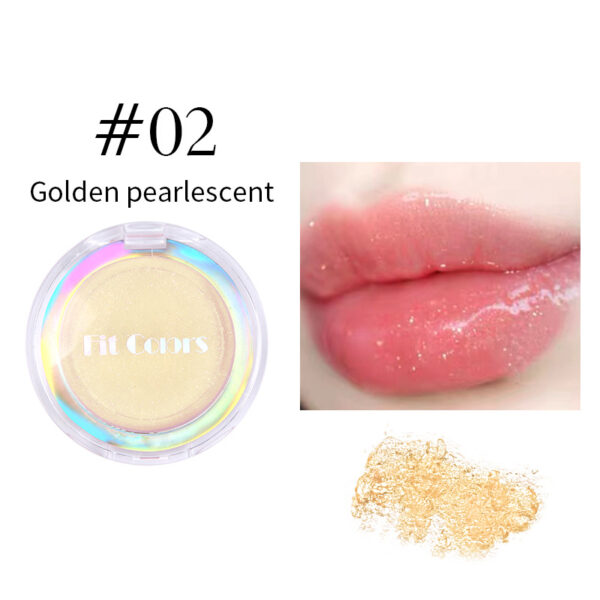 Fit Colors 3-Color Fresh Jelly Lip Mask Lip Mask Transparent Fine Flash Temperature-Controlled Discoloration Moisturizing Lip Jelly Lip Gloss - Image 7