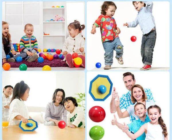 Kids Toys Stick Wall Ball Stress Relief Toys Sticky Squash Ball Globbles Decompression Toy Sticky Target Ball Catch Throw Ball - Image 2