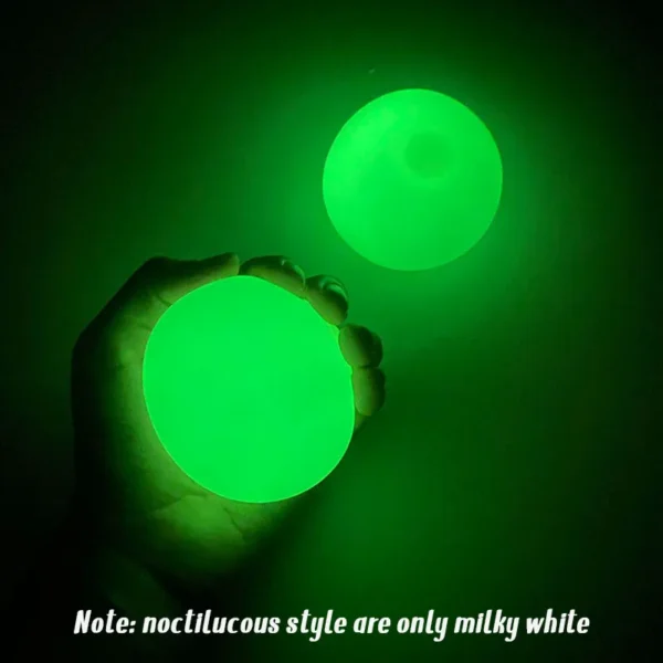 Kids Toys Stick Wall Ball Stress Relief Toys Sticky Squash Ball Globbles Decompression Toy Sticky Target Ball Catch Throw Ball - Image 12
