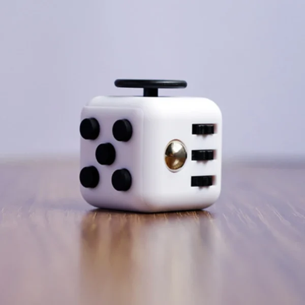 Fidget cube  Decompression dice anti-irritating anxiety venter six-sided fingertip toy decorative pendant - Image 11