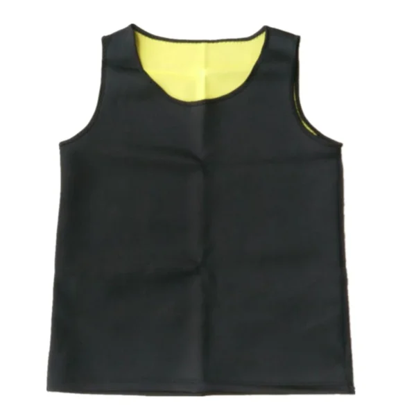 Men's Sauna Vest Ultra Sweat  Shapers Shirt Man Black Waist Cincher Men's Shapers Slimming Waist Trainer Corsets shapewear - Image 3