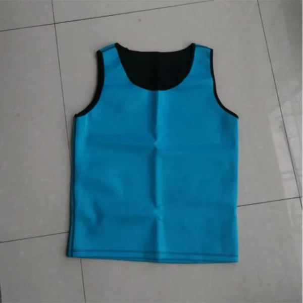 Men's Sauna Vest Ultra Sweat  Shapers Shirt Man Black Waist Cincher Men's Shapers Slimming Waist Trainer Corsets shapewear - Image 8