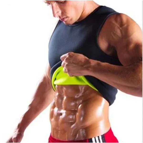 Men's Sauna Vest Ultra Sweat  Shapers Shirt Man Black Waist Cincher Men's Shapers Slimming Waist Trainer Corsets shapewear - Image 7