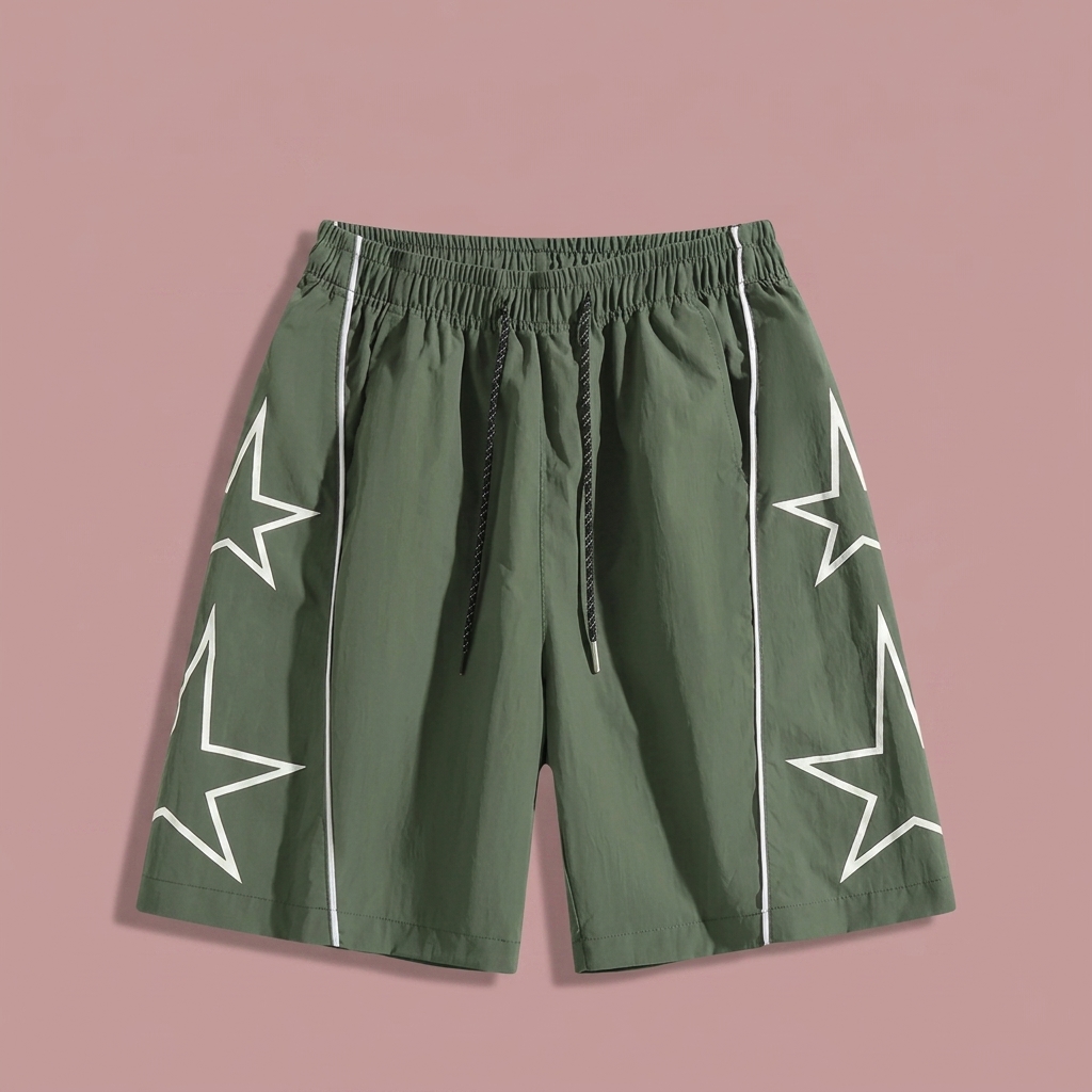 Men's Ice Cooling Quick-Dry Sports Shorts – Breathable Nylon, Anti-Pilling & Abrasion-Resistant | Casual Outdoor Shorts